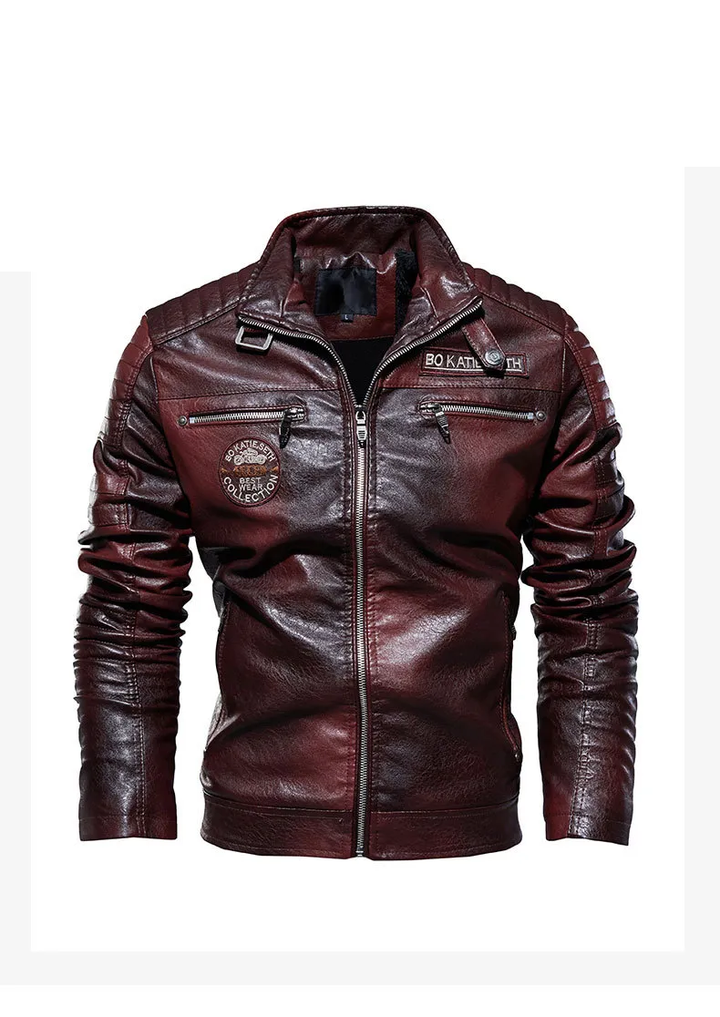 Coleridge | Warm Leather Jacket