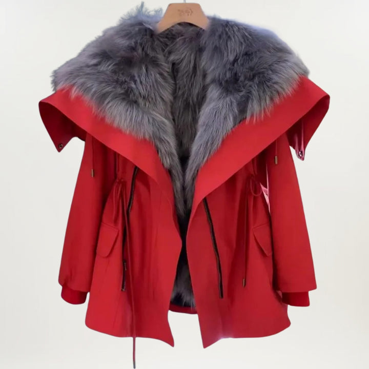 Alderleigh | Warm Fur-Collar Coat
