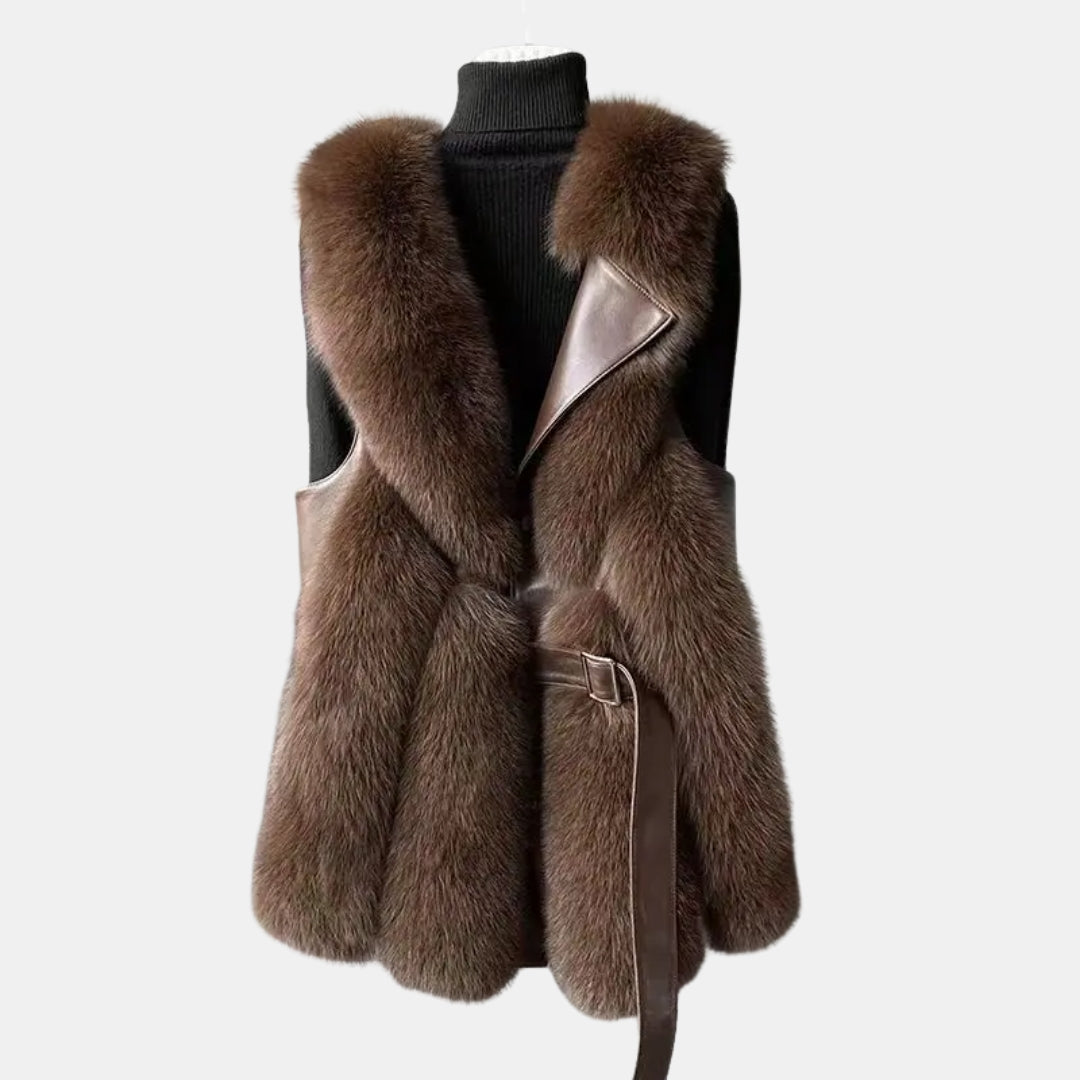 Hollmere | Cosy Faux Fur Waistcoat
