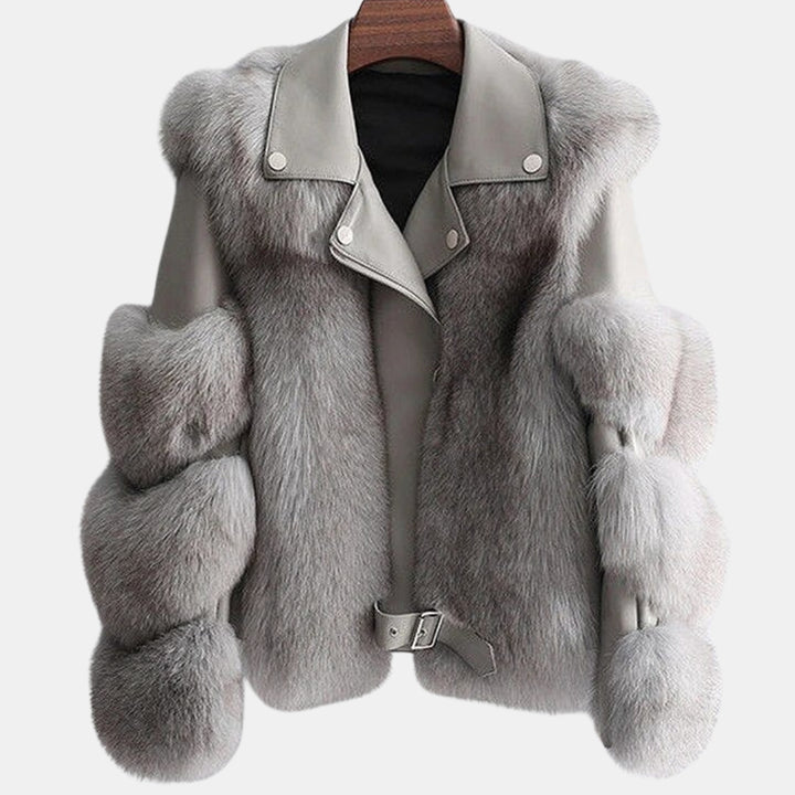 Wrenfell | Warm Leather Fur Jacket