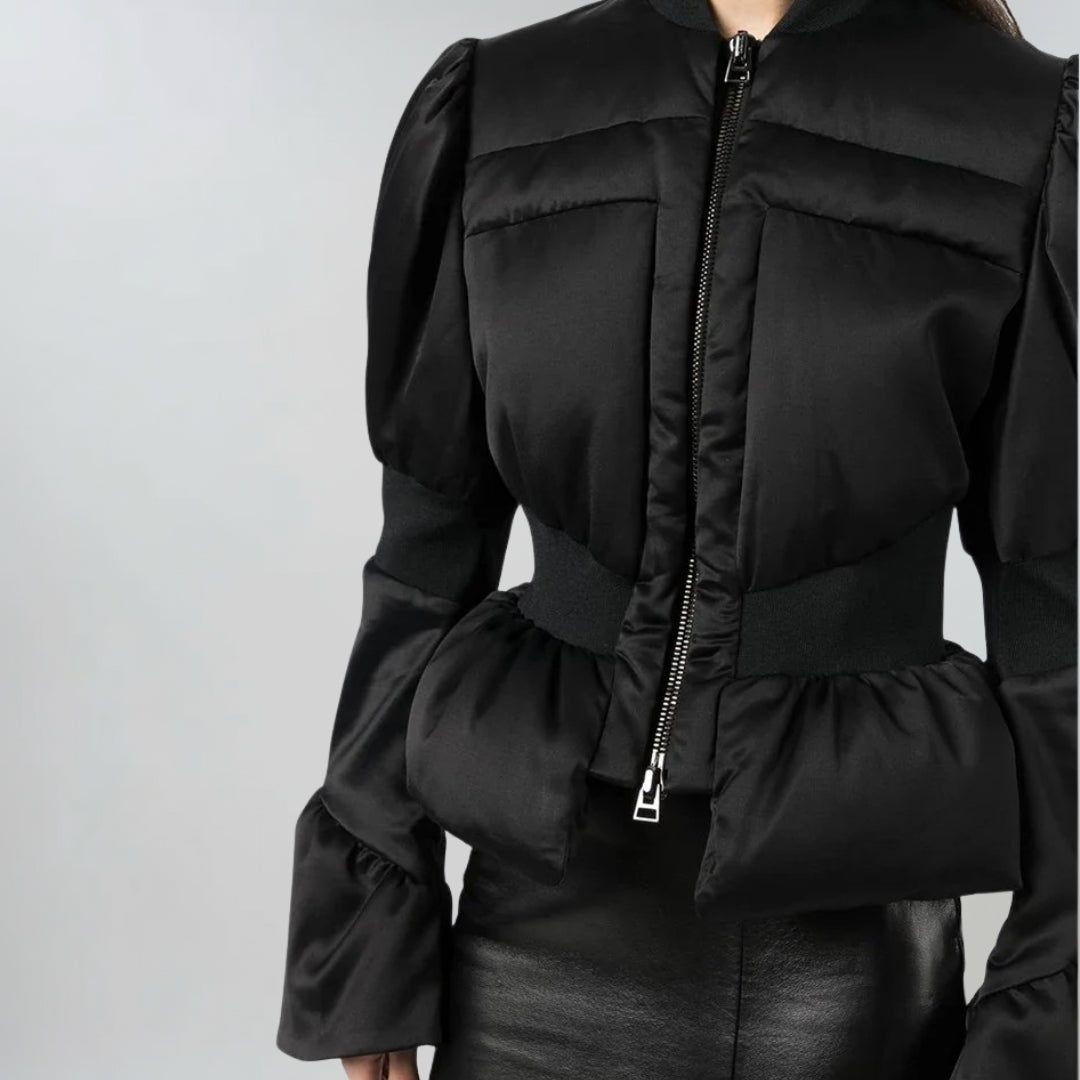 Lindenmere | Quilted Peplum Jacket