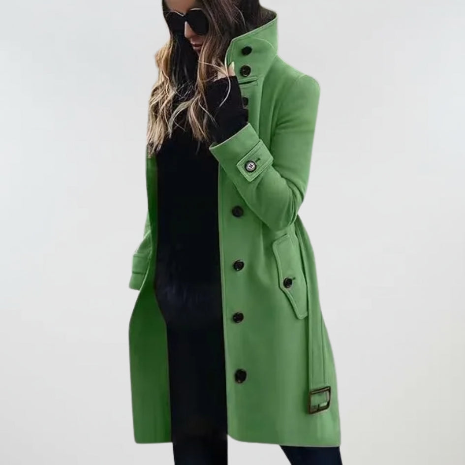 Winfell | Water-Repellent Long Trench Coat