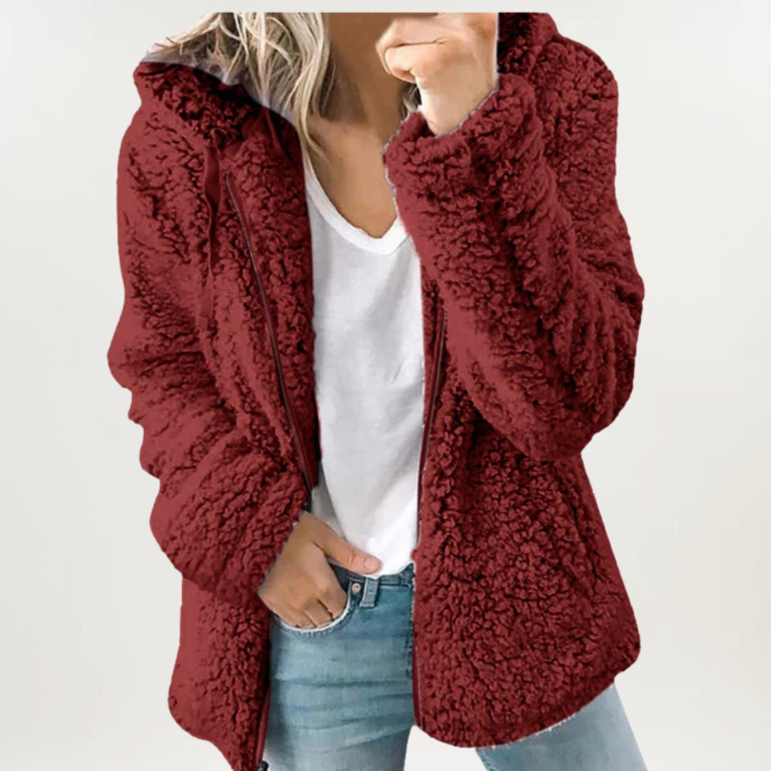 Elmsworth | Cosy Long Fleece Jacket
