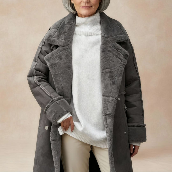 Elmsworth | Warm Teddy Trench Coat