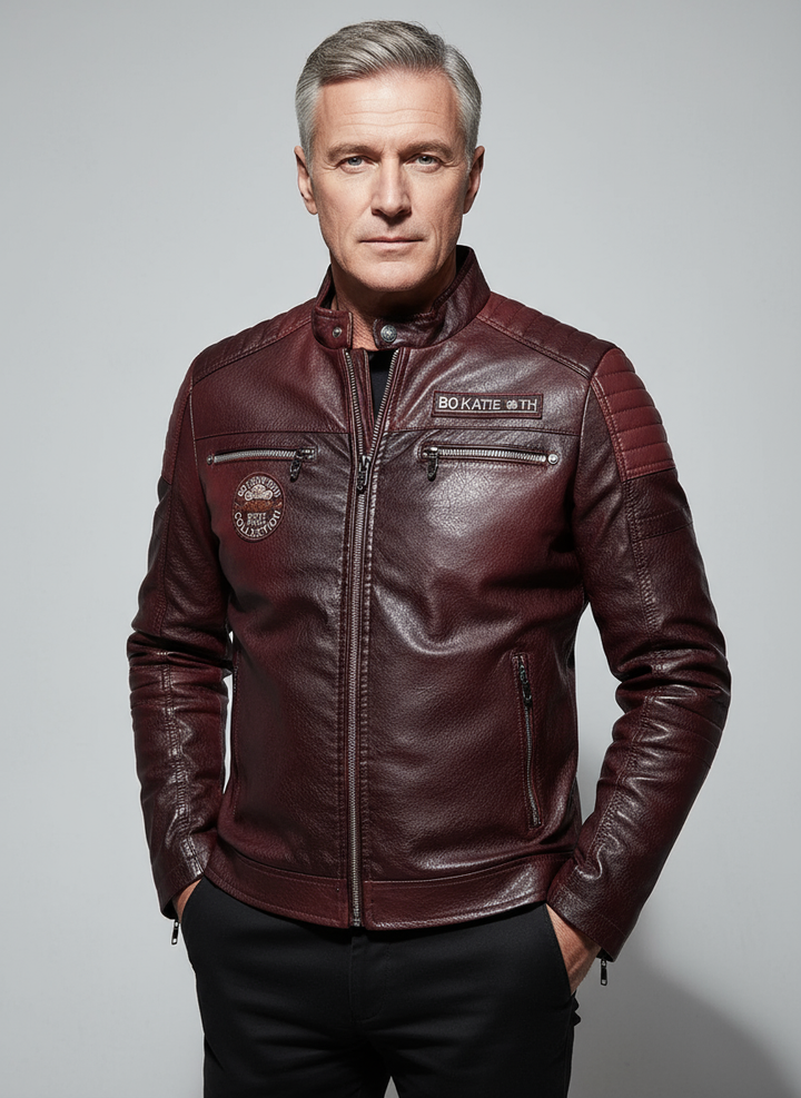 Coleridge | Warm Leather Jacket