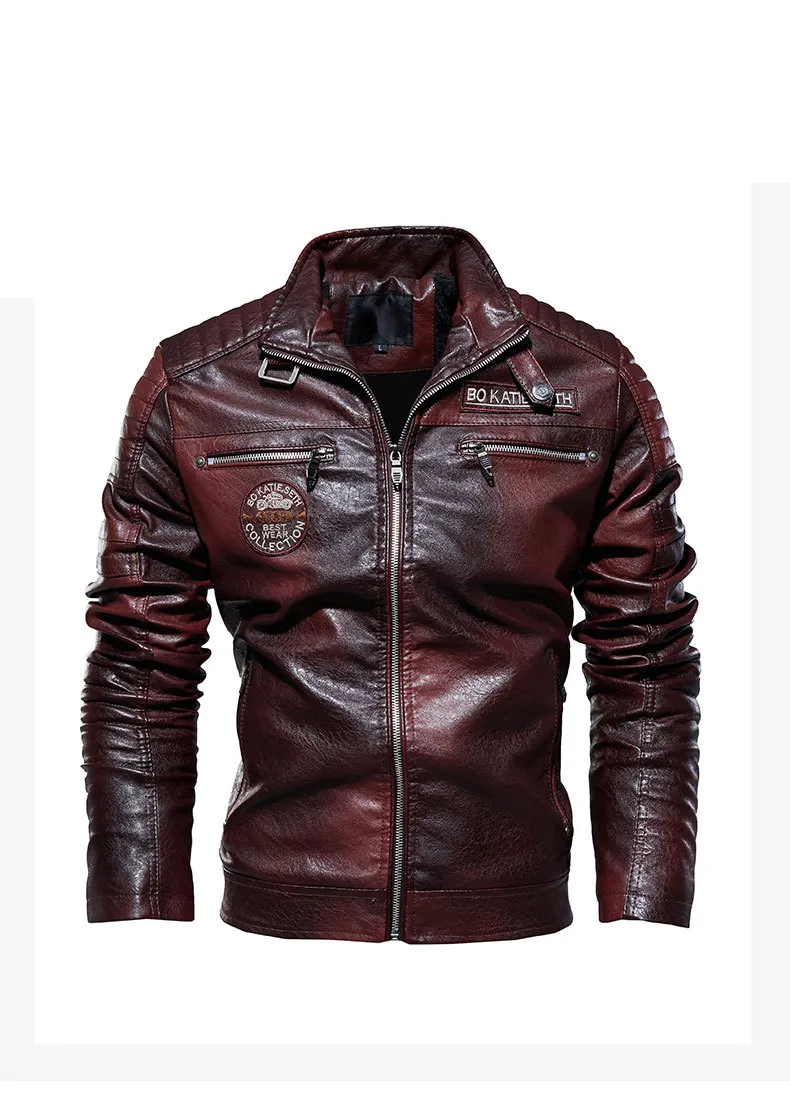 Coleridge | Warm Men’s Leather Jacket