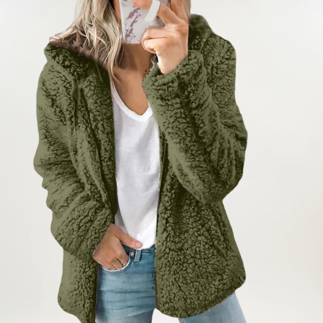 Elmsworth | Cosy Long Fleece Jacket
