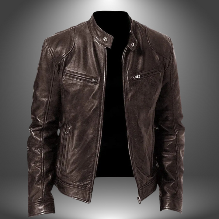 Carrick | Everyday Men’s Leather Jacket