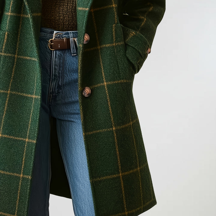 Brenmore | Warm Plaid Overcoat
