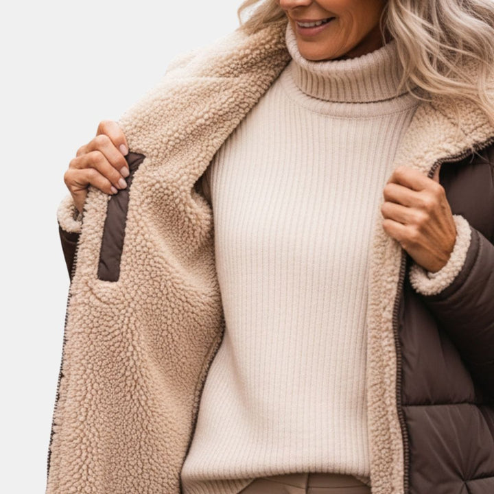 Hawthorn | Cosy Sherpa Winter Coat