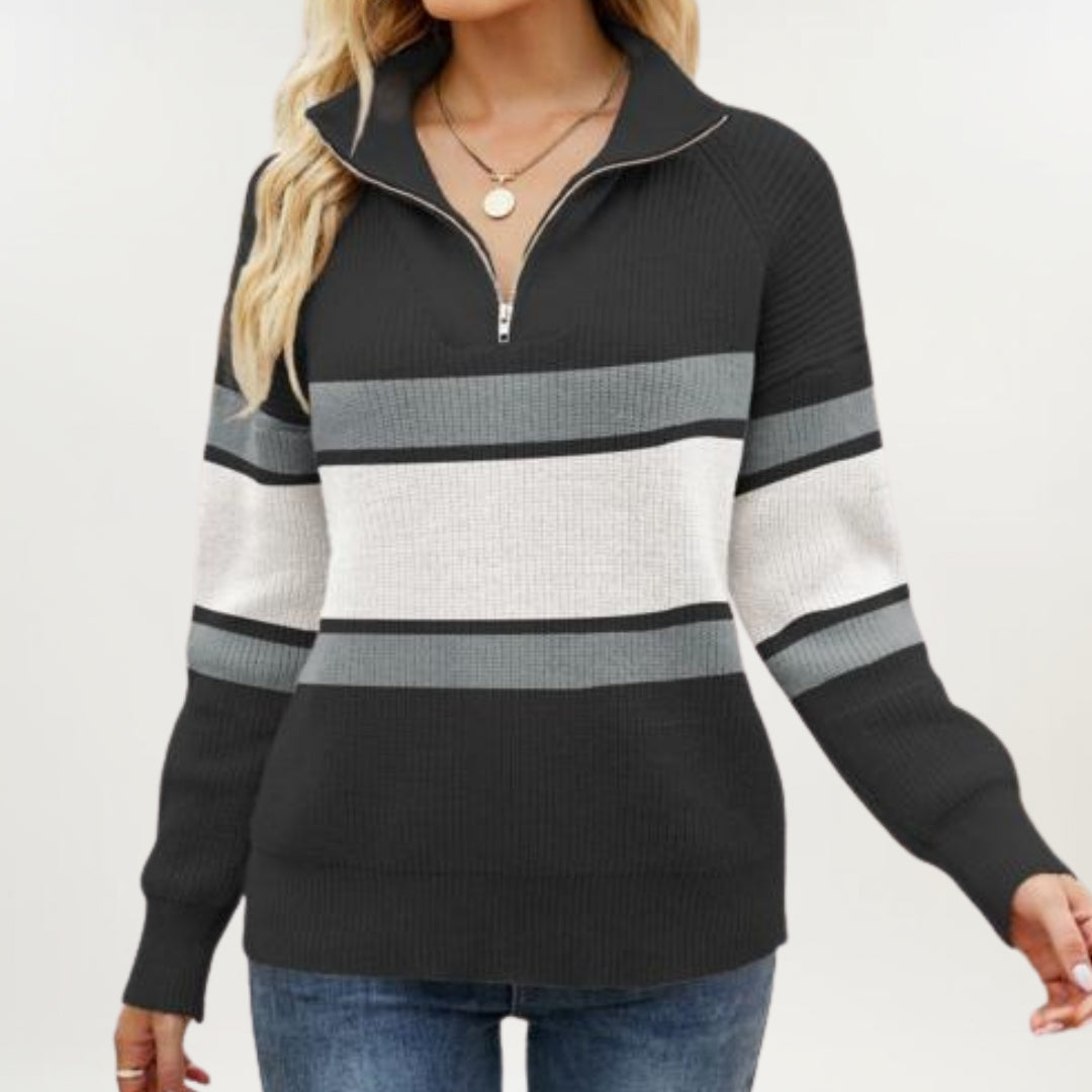 Cotsmere | Warm Zip Knit Jumper