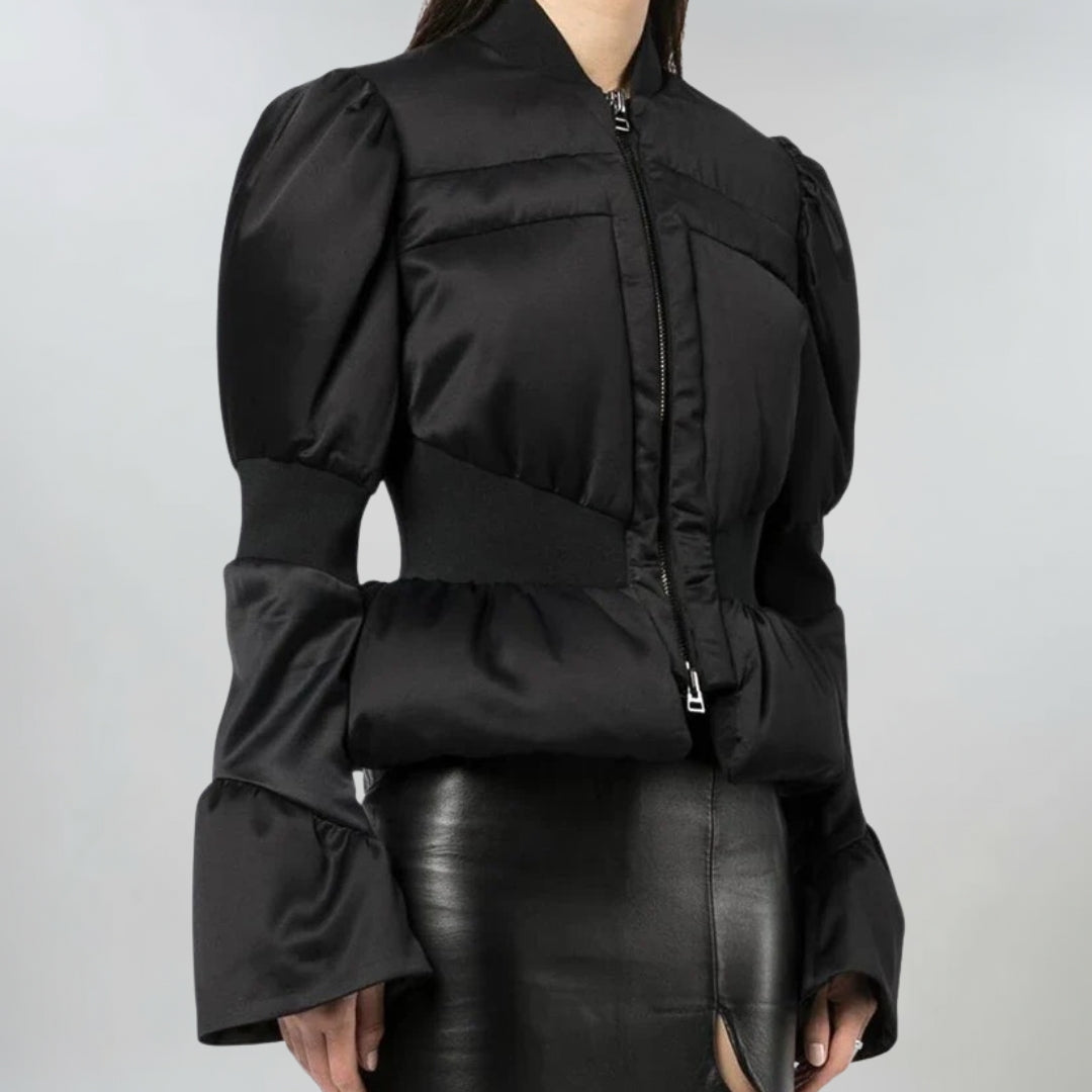 Lindenmere | Quilted Peplum Jacket