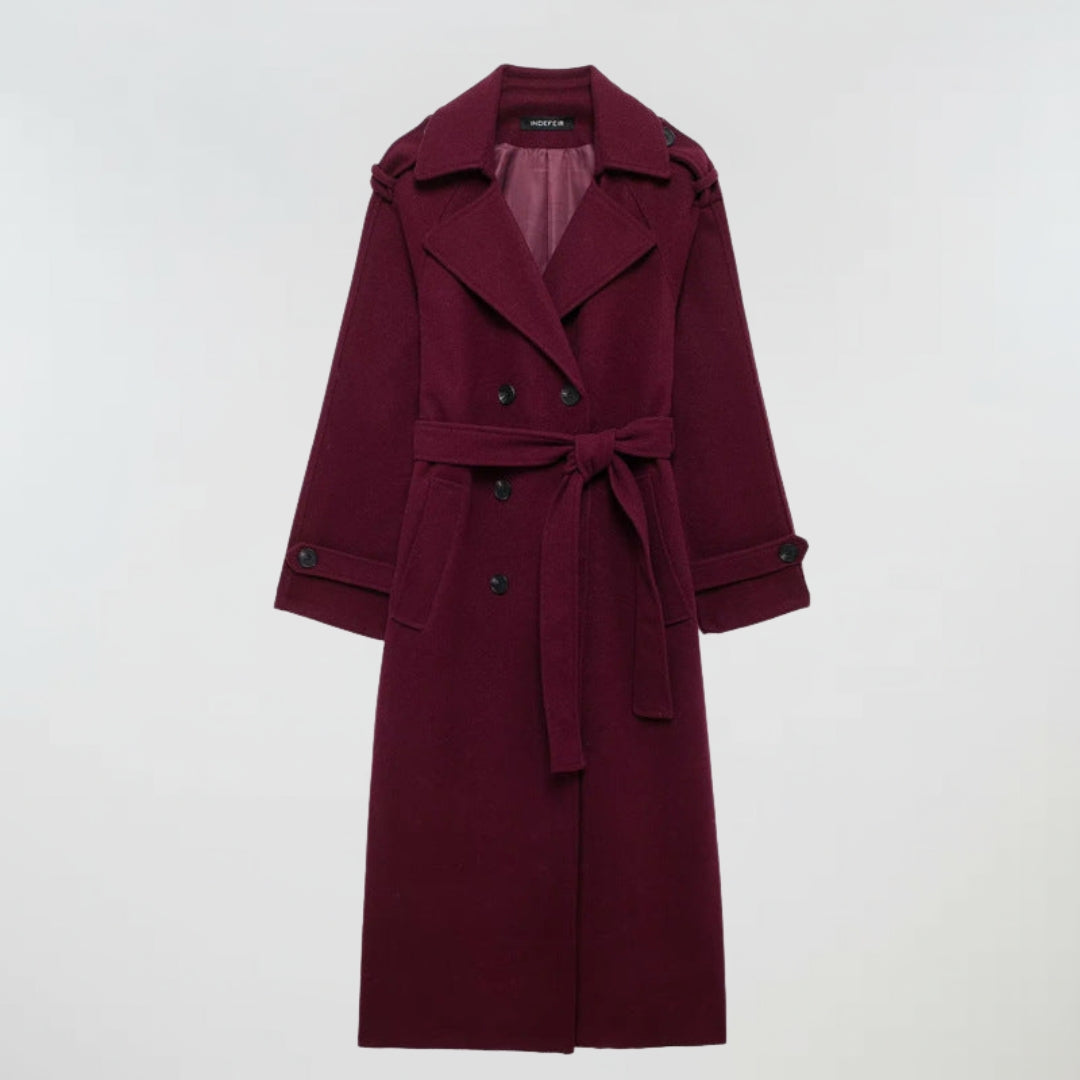 Rowenleigh | Longline Wool Overcoat