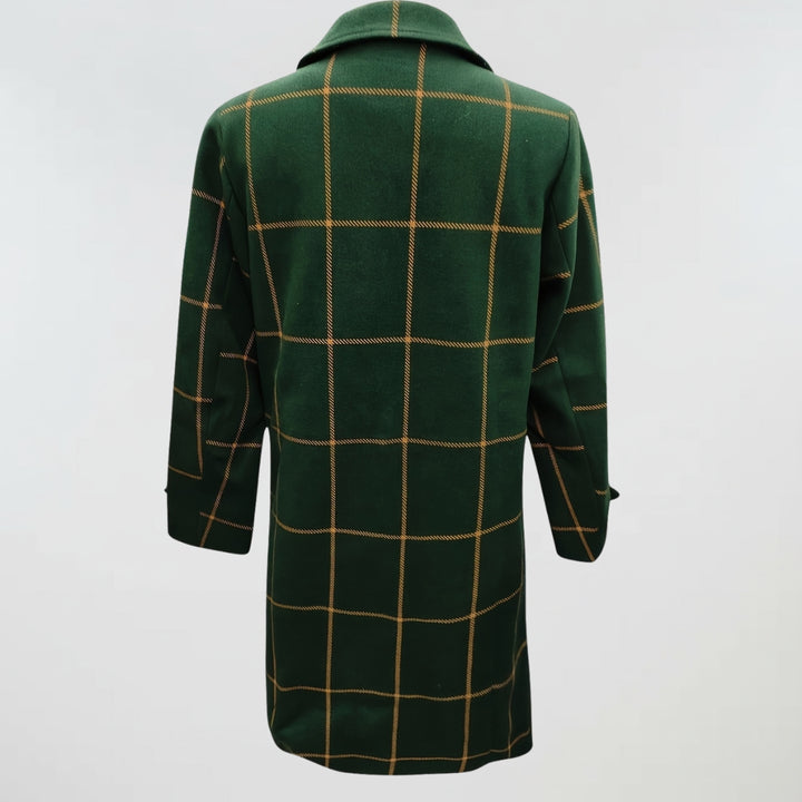 Brenmore | Warm Plaid Overcoat