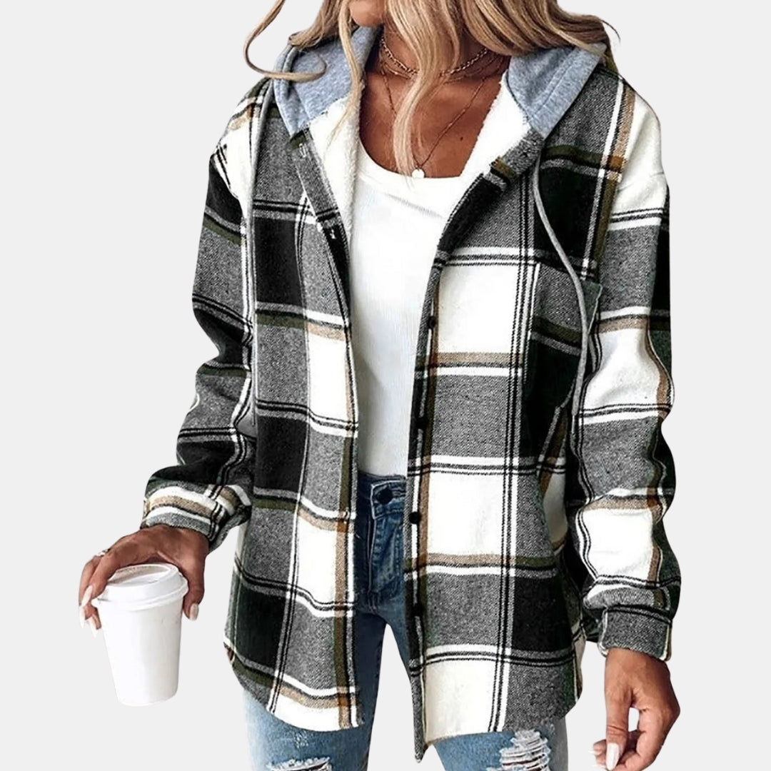 Thistledown | Cosy Checked Shacket