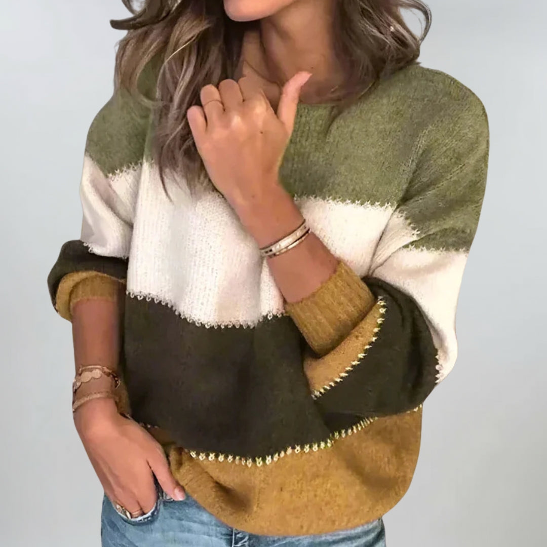 Crowthorne | Soft Striped Jumper