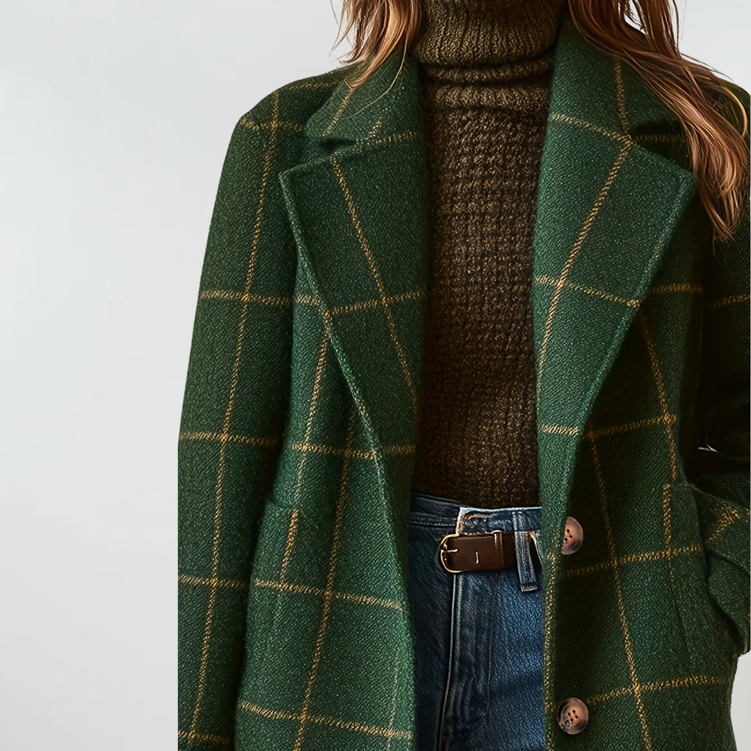 Brenmore | Warm Plaid Overcoat