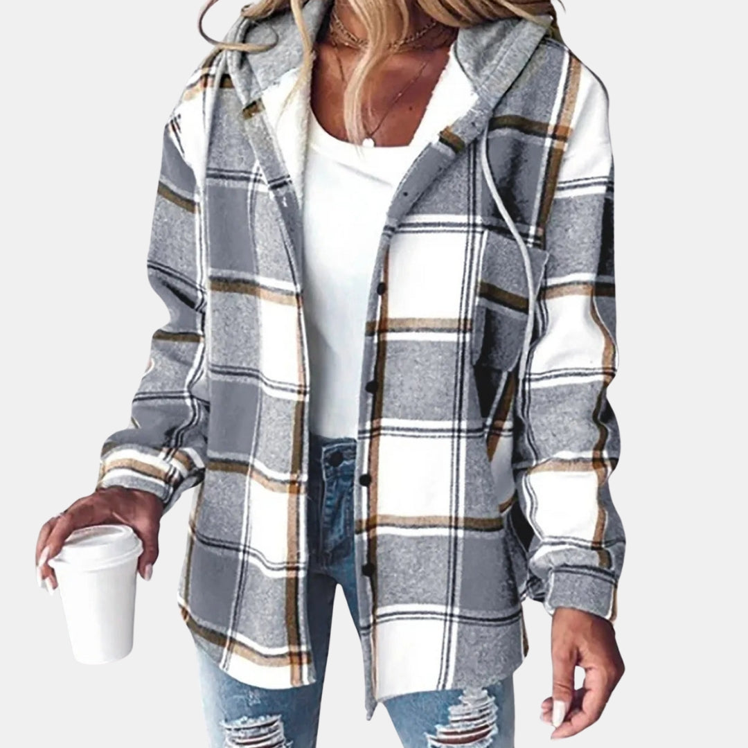 Thistledown | Cosy Checked Shacket