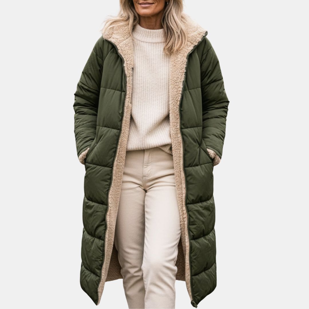 Hawthorn | Cosy Sherpa Winter Coat