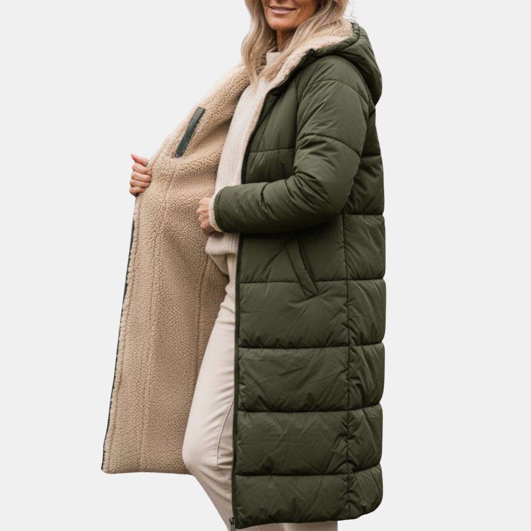 Hawthorn | Cosy Sherpa Winter Coat