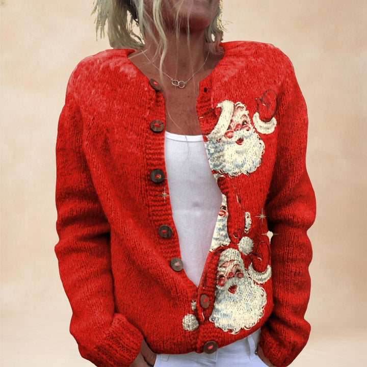 Margot | Santa Claus Cardigan