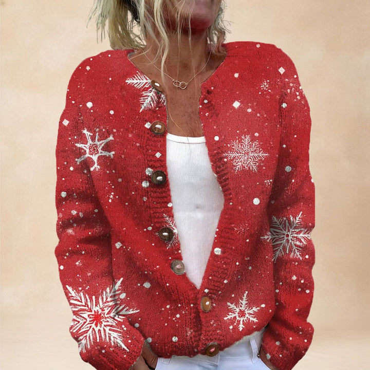Iris | Snowflake Cardigan