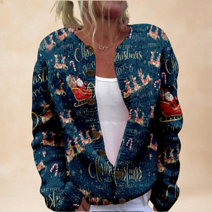 Daphne | Santa Claus Cardigan