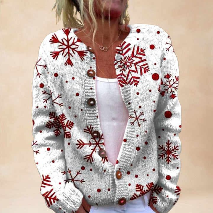 Ada | Snowflake Cardigan