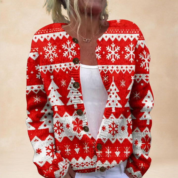 Clara | Festive Cardigan