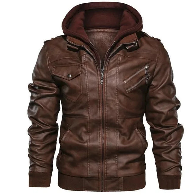 Rowan | Weather-Ready Men’s Leather Jacket