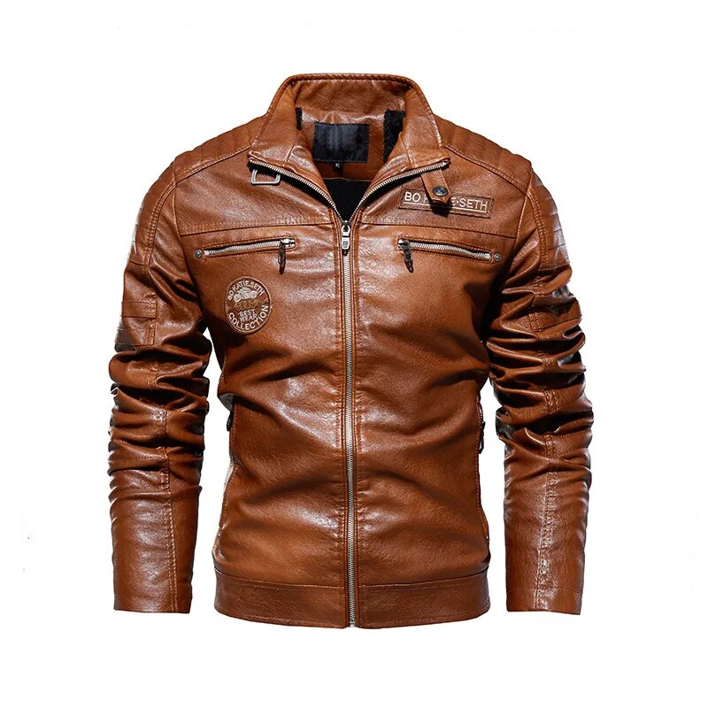 Coleridge | Warm Men’s Leather Jacket