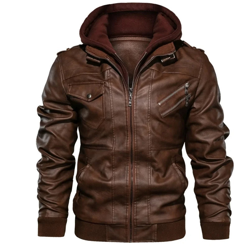 Grantham | Durable Men’s Leather Jacket