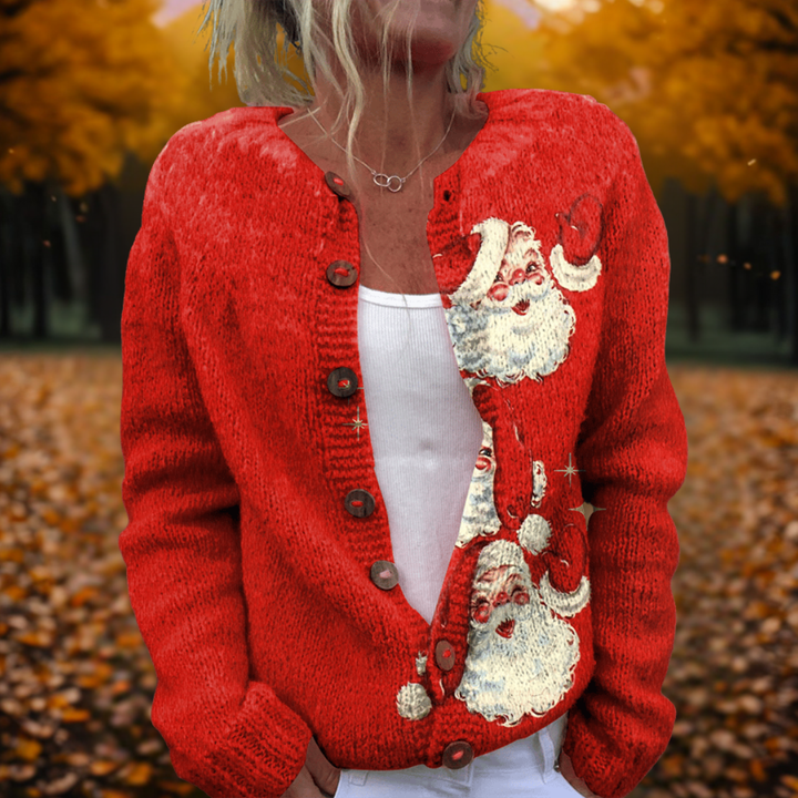 Margot | Santa Claus Cardigan