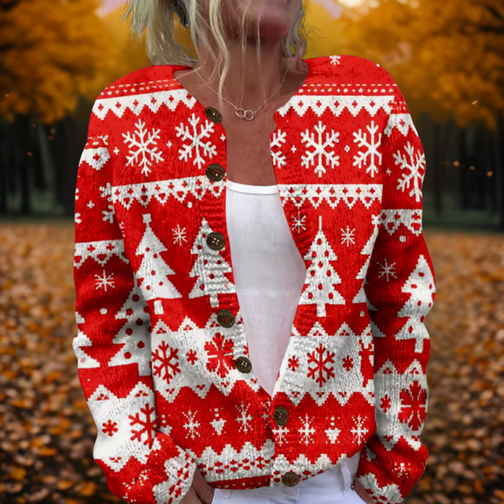Clara | Festive Cardigan