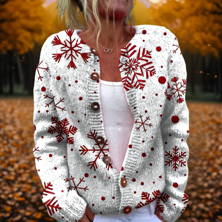 Ada | Snowflake Cardigan