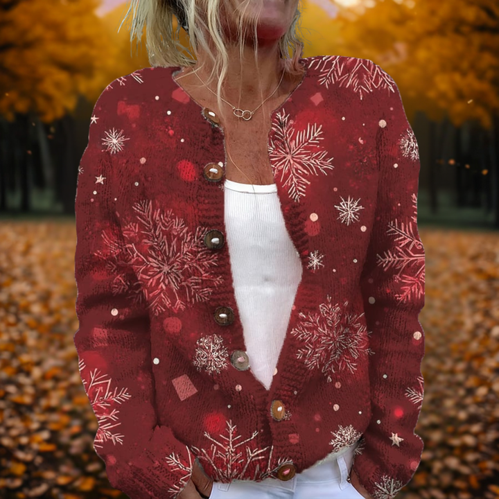 Winifred | Snowflake Cardigan