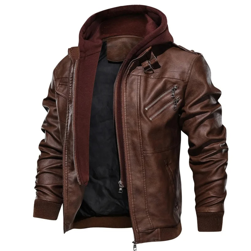 Grantham | Durable Men’s Leather Jacket