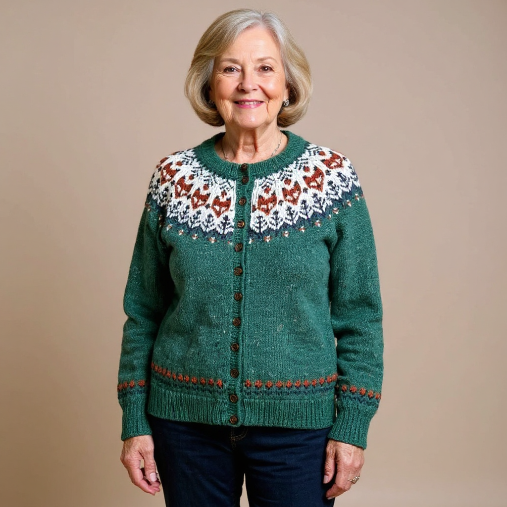 Brenda | Vintage Icelandic Cardigan