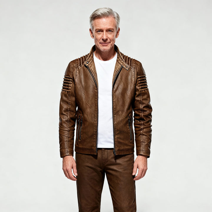 Wexford | Weather-Ready Men’s Leather Jacket