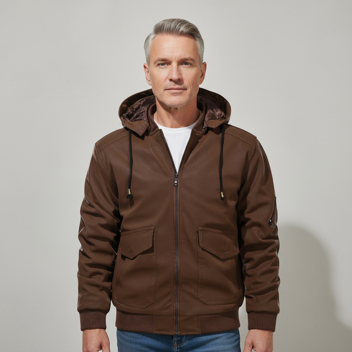 Ashford | Weather-Ready Men’s Leather Jacket