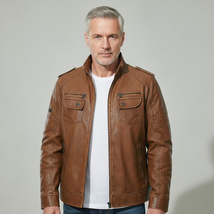 Dunmore | Weather-Ready Men’s Biker Jacket