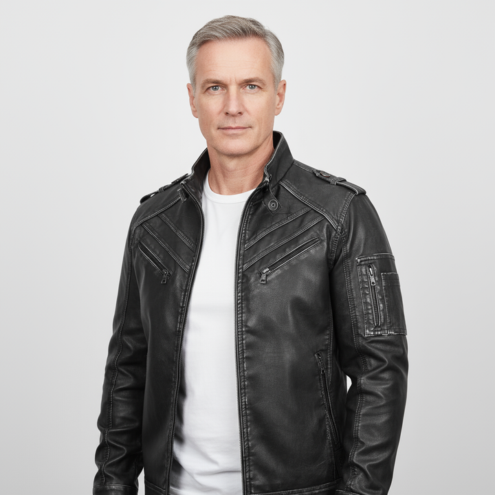 Hadley | Durable Men’s Leather Jacket