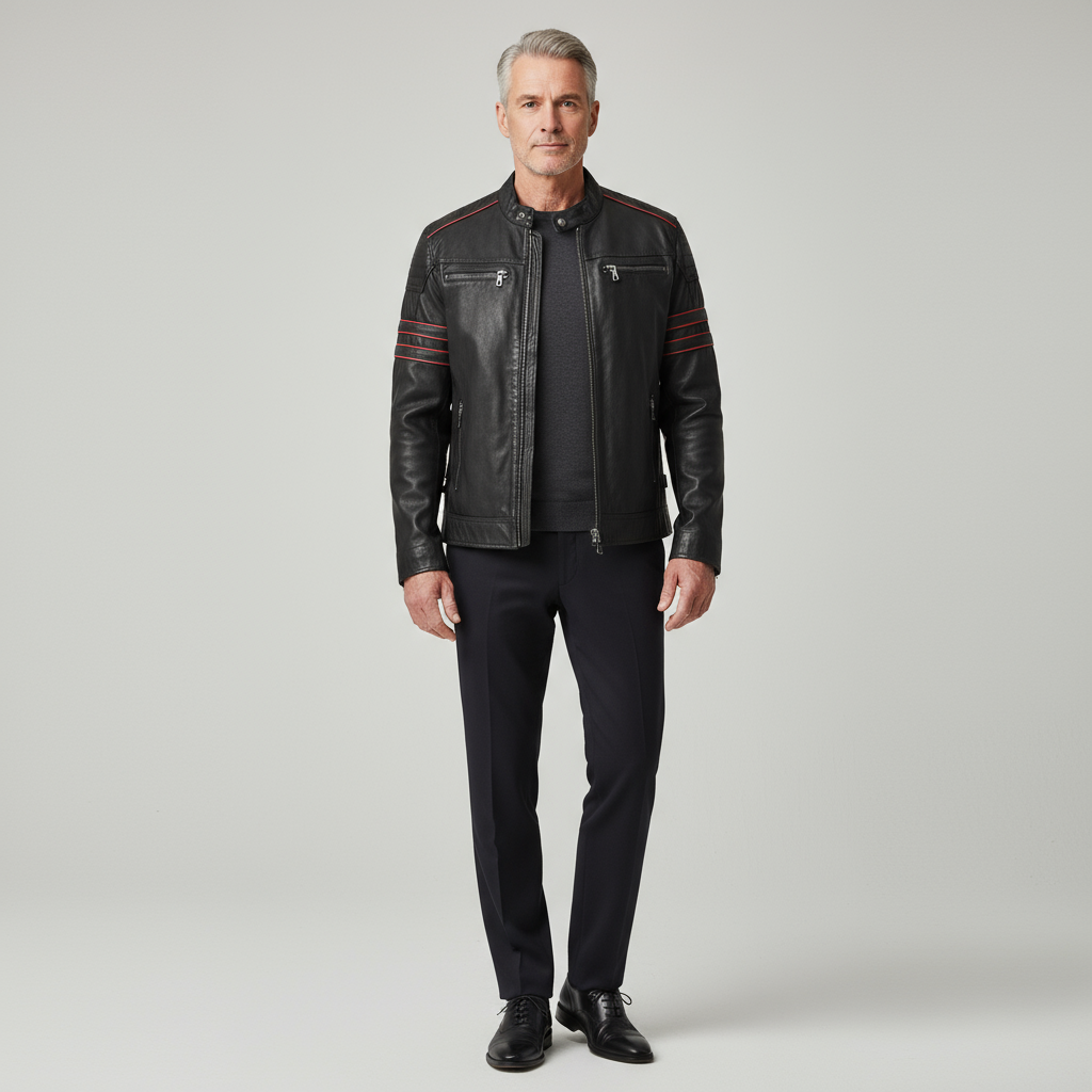 Carrick | Everyday Men’s Leather Jacket