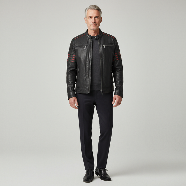 Carrick | Everyday Men’s Leather Jacket