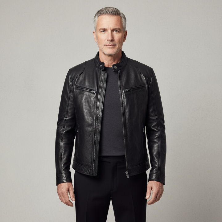 Carrick | Everyday Men’s Leather Jacket