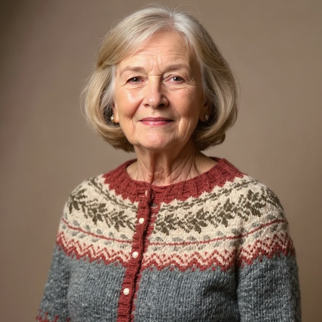 Irene | Vintage Icelandic Cardigan