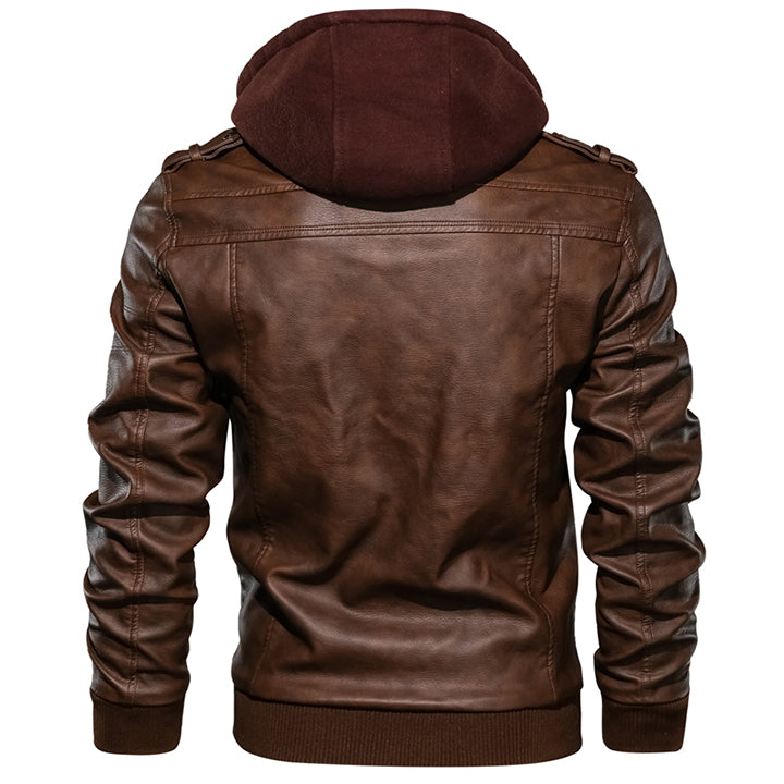 Rowan | Weather-Ready Men’s Leather Jacket