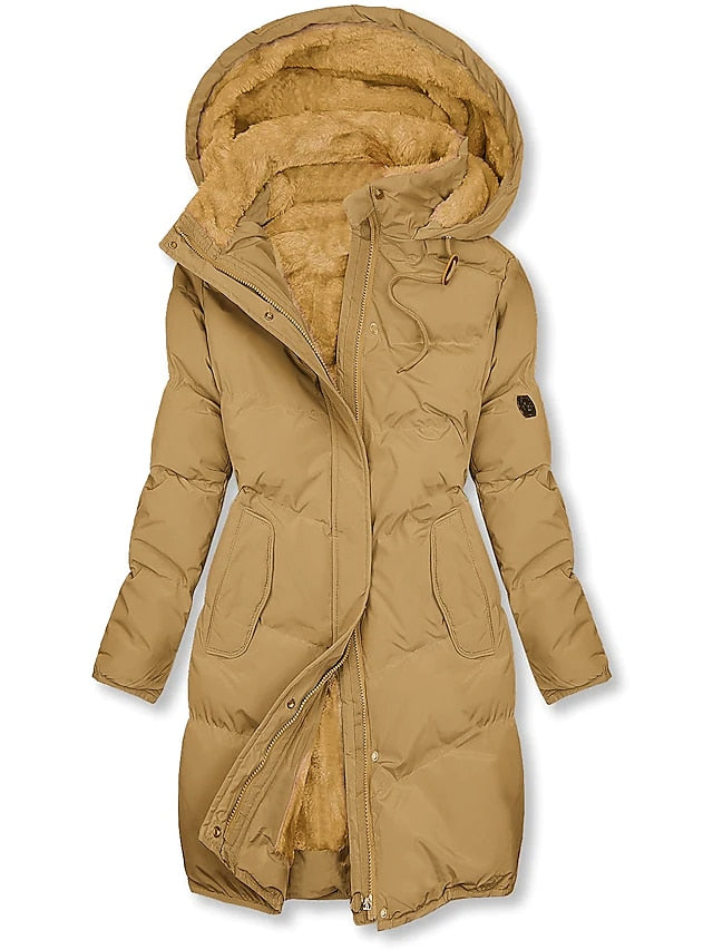 Eversley | Warm Longline Puffer Coat