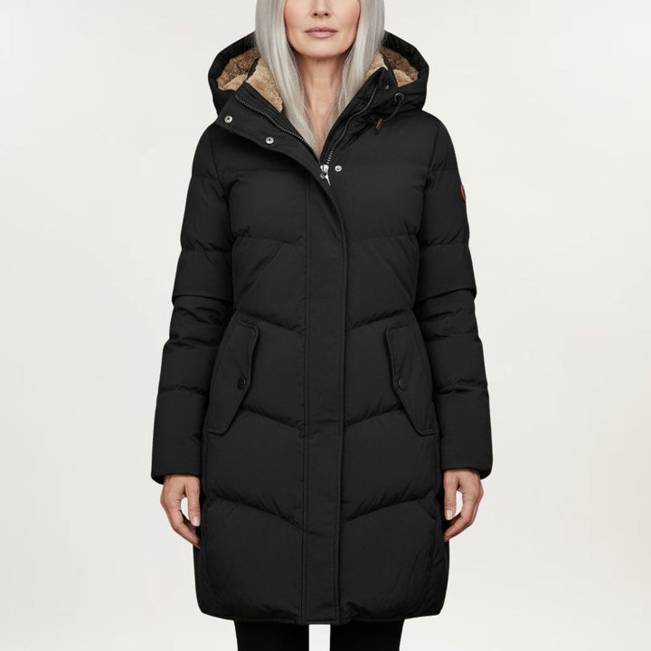 Eversley | Warm Longline Puffer Coat
